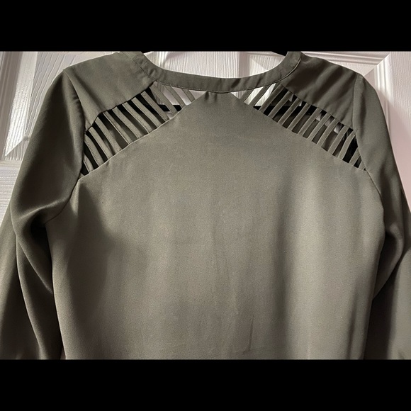 Grey/Green Dress - Picture 5 of 5